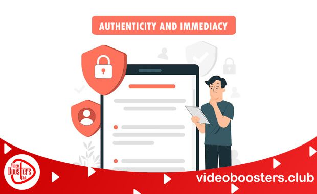 Authenticity and Immediacy With YouTube Live Authenticity and Immediacy With YouTube Live